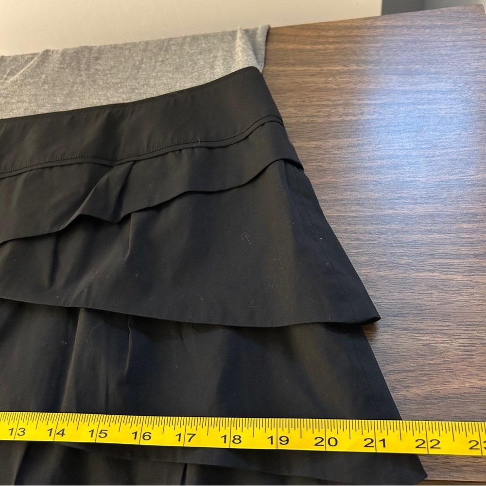 BCBGMaxAzria Gray and Black Skirt Dress 12 - Picture 9 of 10